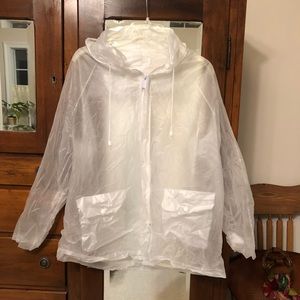 🤑 Clear Rain Jacket 🤑